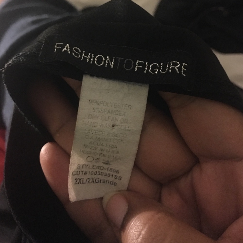 Black Mesh dress - Picture 3 of 4